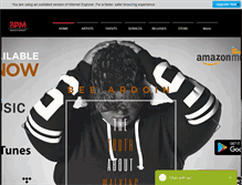 Tablet Screenshot of bpmmusicgroupllc.com